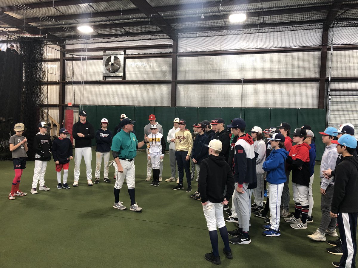 SoutheastNtis's tweet photo. Itโs a great day for baseball! We are getting kicked off with our @CoachMongero camp. https://t.co/T9yx4LLCKo