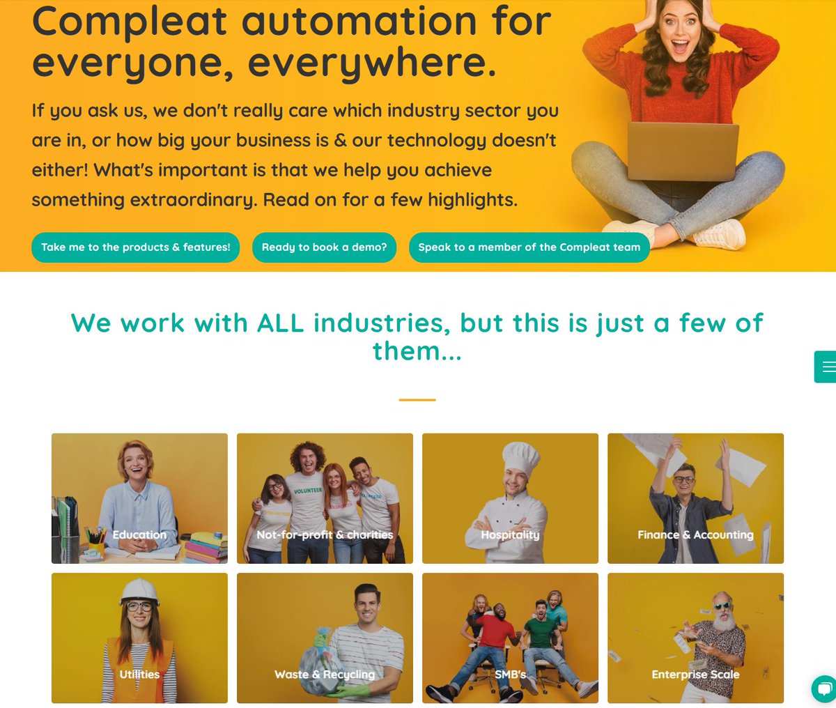It doesn't matter what industry you are in, but just in case you need some Automation industry knowledge, we got you.

Check out our new, redesigned site.

#Industryautomation #CompleatP2P #thefutureisnow #procurement