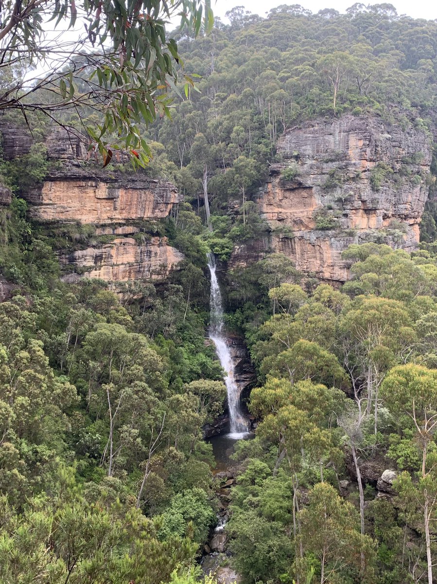 It sprinkled on the way down but still a nice day to visit a waterfall