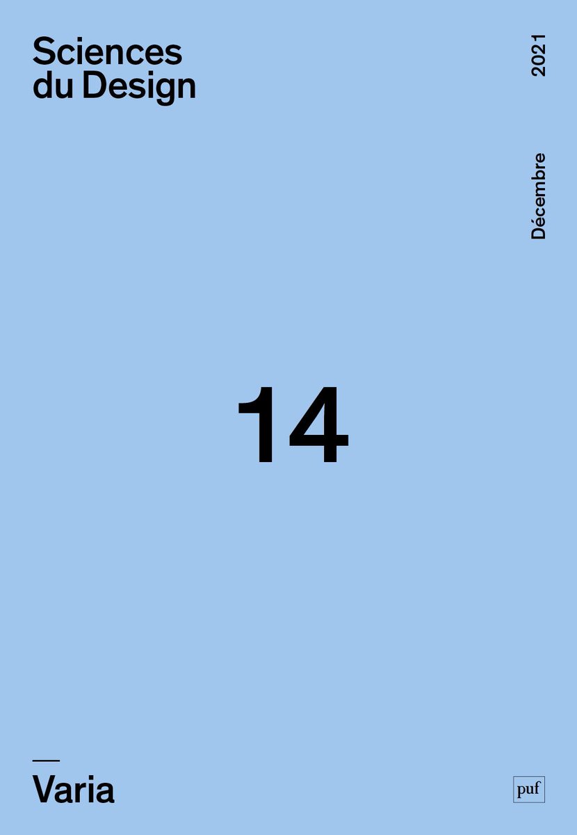 Lisez l’Éditorial du numéro 14 de Sciences du Design, et notre hommage à Lysianne Lechot Hirt <a href="/HEADGENEVE/">HEAD - GENEVE</a> : cairn.info/revue-sciences…