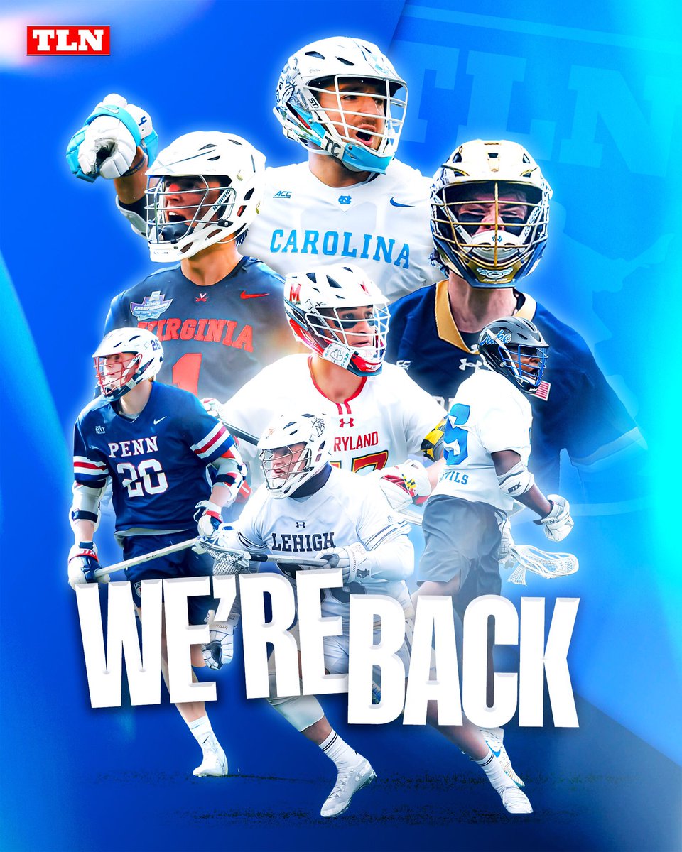 LacrosseNetwork's tweet photo. THE WAIT IS FINALLY OVER 🙌

College lacrosse is back https://t.co/qxRP8w7lKG
