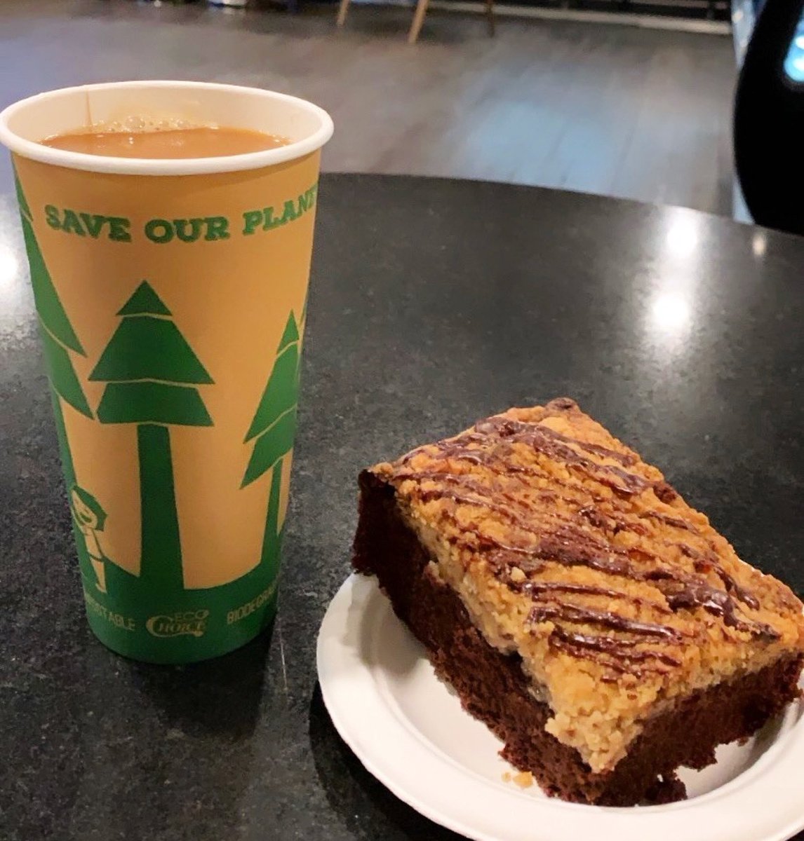 OldMillCafeEC's tweet photo. What is happiness, you ask? ❤️

It’s stepping into a place that feels like an old friend’s home, wafting with aromas of cinnamon, banana, chocolate and fresh ground coffee, and as warm as a hug on a cold winters day 🪄 ☕️Have you tried our chocolate toffee coffee cake? https://t.co/WT2UXj5Rin