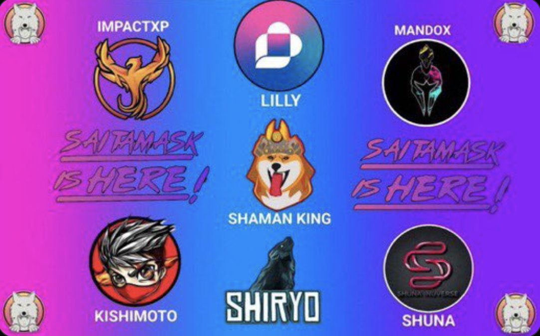 ItsShelly_Here's tweet image. This is so exciting to see all these incredible projects listed on #SaitaMask ❤️‍🔥❤️‍🔥❤️‍🔥❤️‍🔥❤️‍🔥

Let's show our support and get them trending!
🤜💥🤛
#ImpactXP #lillytoken #Mandox #SHAMANKING #KishimotoInu #Shiryo #Shuna #Saitama  #cryptocurrency #cryptoeducation #WomenInCrypto