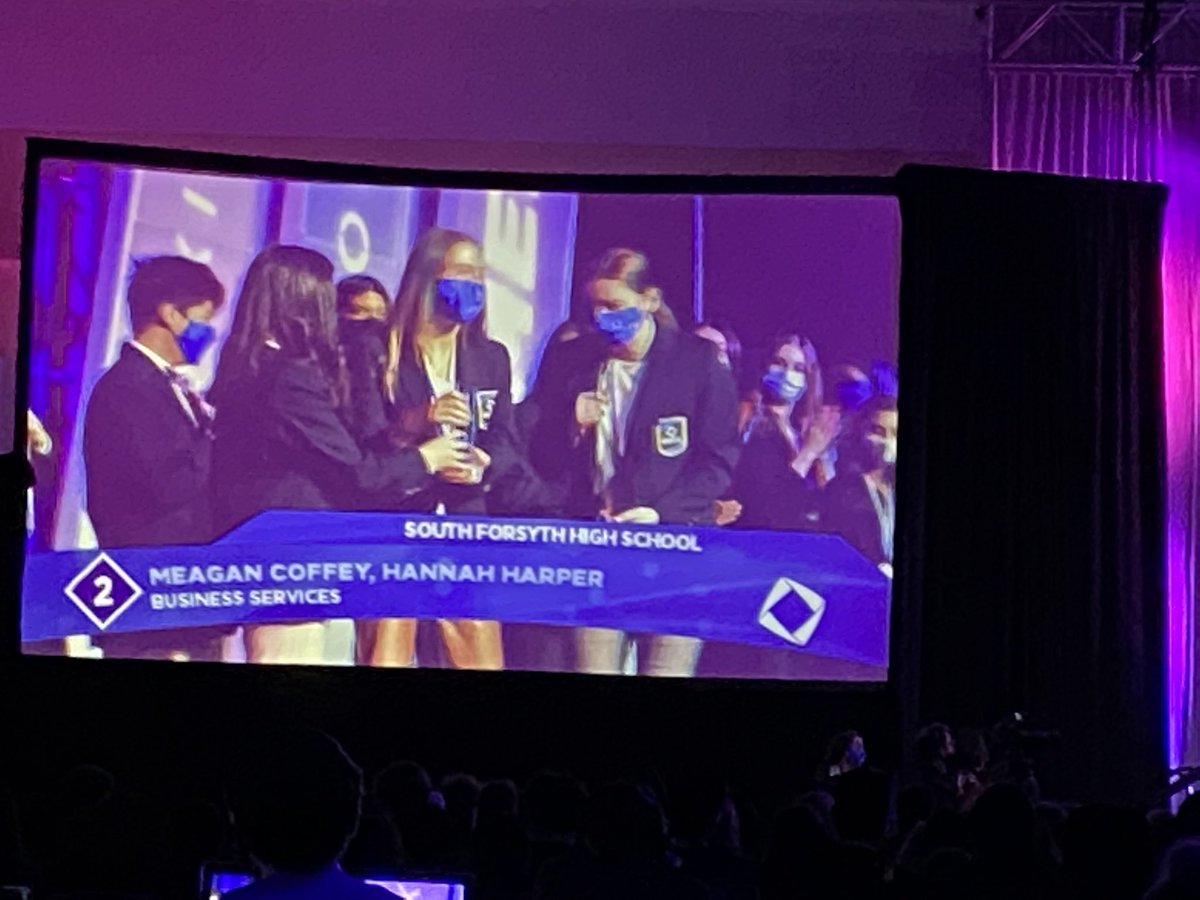 MrsHewittLKMS's tweet photo. It’s a great day to be a DECA War Eagle!! 🤍 #GaDeca @ldubillson @SouthForsythHS @FCCollegeCareer https://t.co/4YuZZeFpOZ