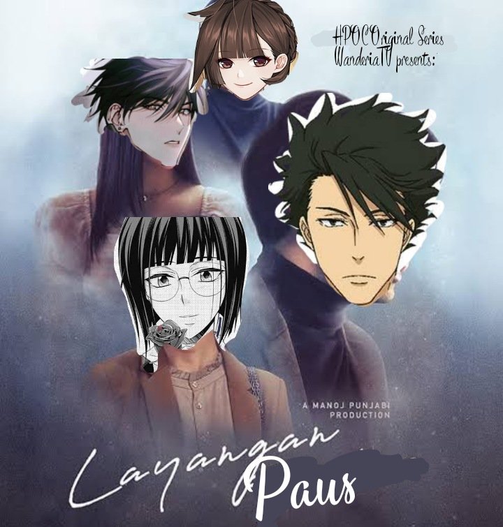 Ucilena Production House Presents:

             𝑳𝒂𝒚𝒂𝒏𝒈𝒂𝒏 𝑷𝒂𝒖𝒔

Cast:
1. @RavineSpear as Mas Aris
2. @imcression as Kinan
3. @r_edactxd as Lydia
4. @rechsvardigheid as Raya

Saksikan hanya di WanderiaTV!