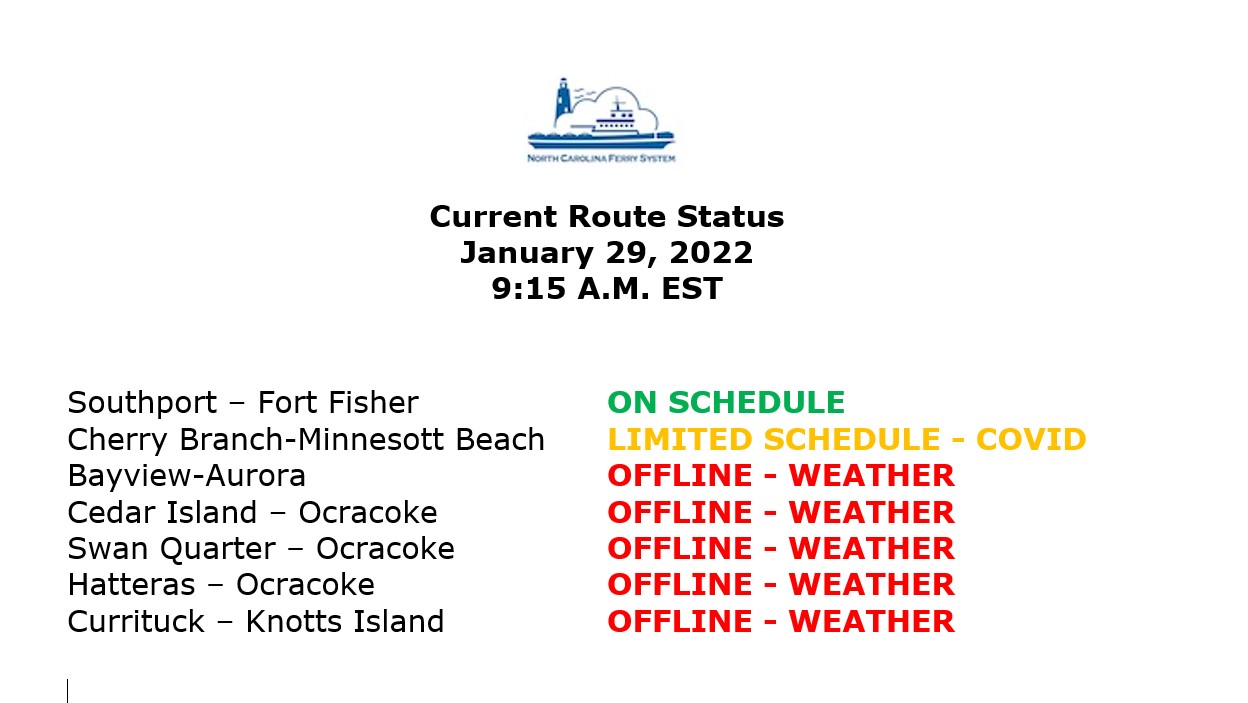 Hatteras Ferry Schedule 2022 Ncdot Ferry Division (@Ncdot_Ferry) / Twitter