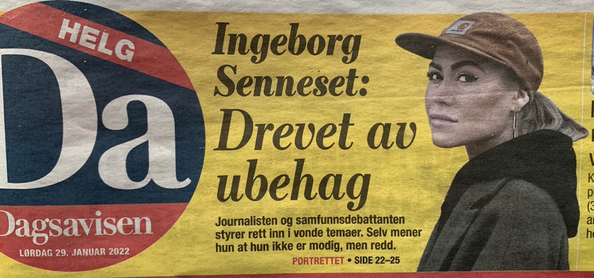 Verd å lese: Dagsavisens intervju med ⁦<a href="/Ingeborgborg/">Ingeborg Senneset</a>⁩. Interessant, lærerikt. God og grundig jobb av journalist ⁦<a href="/SelmaMoren/">Selma Moren</a>⁩ her. Og godt skrevet.
