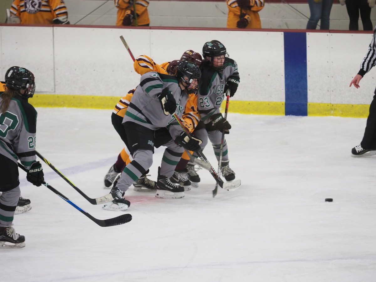 MVGHockey's tweet photo. πIt's finally #GAMEDAY! ππ
Tonight, our Mustangs host East Ridge in the final SEC game of the season. Get yourself to the Super Rink and cheer on your Mustangs! #RTBD
β° 5:00 / 7:00
π @SuperRink 4οΈβ£
ποΈ @ERHockeyGirls
"Team work makes the dream work!"
π· @lv2sk8mn https://t.co/cuScGhQLeb