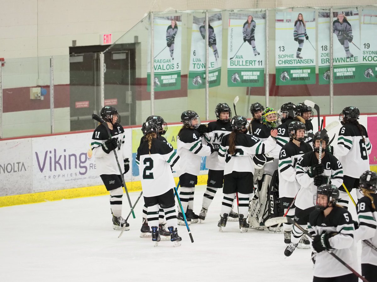 MVGHockey's tweet photo. πIt's finally #GAMEDAY! ππ
Tonight, our Mustangs host East Ridge in the final SEC game of the season. Get yourself to the Super Rink and cheer on your Mustangs! #RTBD
β° 5:00 / 7:00
π @SuperRink 4οΈβ£
ποΈ @ERHockeyGirls
"Team work makes the dream work!"
π· @lv2sk8mn https://t.co/cuScGhQLeb