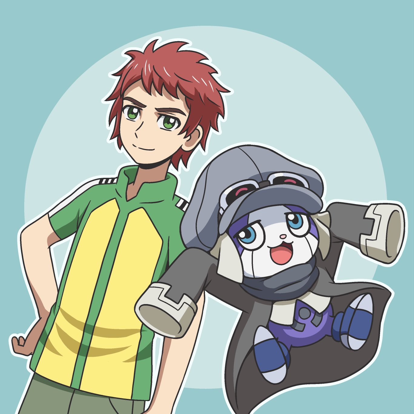 加ト しゅん イラストリクエスト交換で描きました デジモンユニバースアプリモンスターズ の勇仁 Amp オフモンです オフモン描くの難しめでしたが 可愛くて描き甲斐がありました T Co Baf0wtlbq1 Twitter