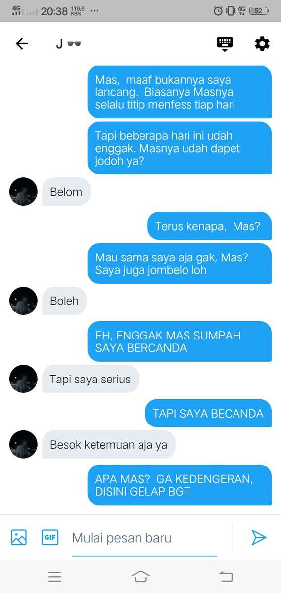 "Mbak, saya boleh titip menfess ke base cari jodoh lagi?"
"Sama saya aja gimana, Mas? Saya juga jombelo loh"
.
.
.
Jaehyun nct one tweet au
by. Way