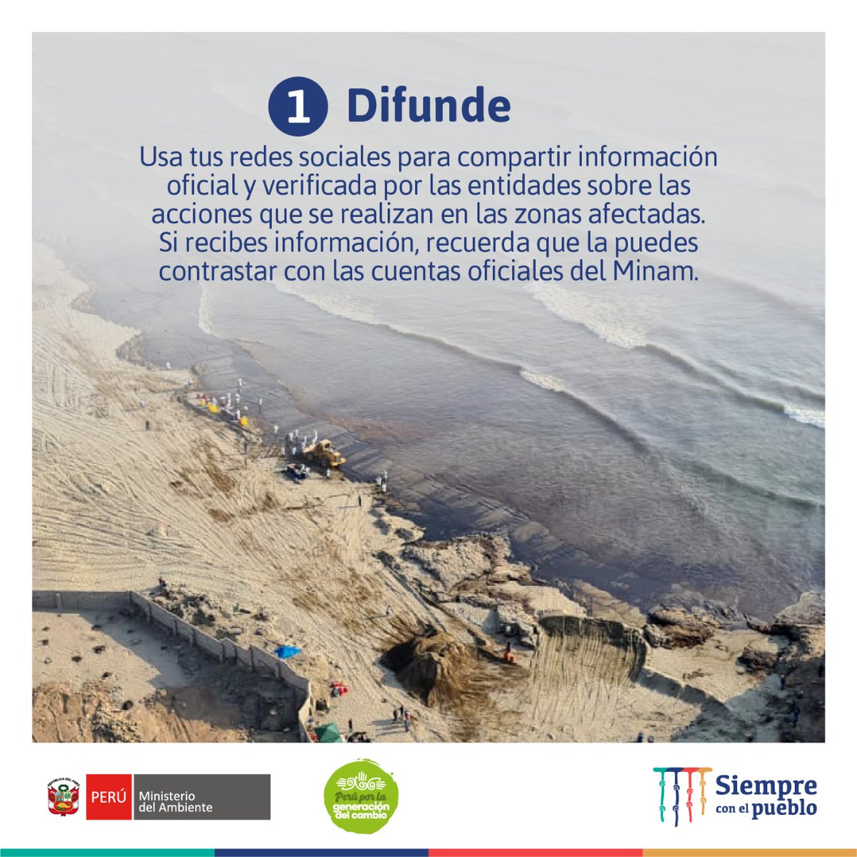 MinamPeru's tweet photo. 📌 ¿Sabes cómo puedes apoyar en esta #EmergenciaAmbiental?
Te compartimos cinco maneras. ⤵️

#PerúGeneraciónDelCambio
#EmergenciaAmbiental https://t.co/gxt3LIZS2W
