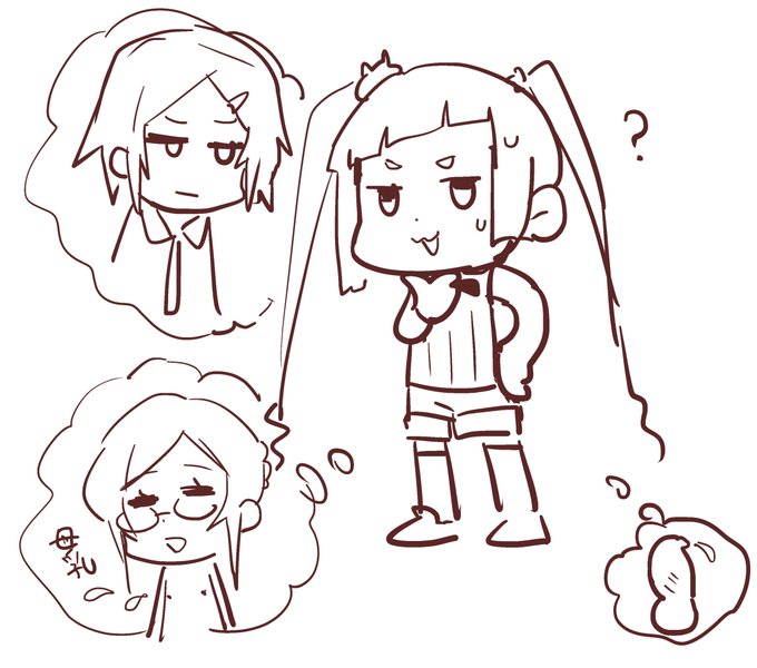 仕事が忙しくて全然自分のキャラを描いてあげられない。描き方を忘れそう! 