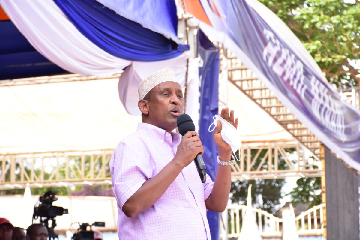 HonAliKorane's tweet photo. Addressed the ‘Azimio Mtaani Murang’a’ rally that was presided over by H.E @RailaOdinga at the Ihura Stadium, Muranga.
#AzimioMtaaniMuranga https://t.co/NHj6AA6hpY