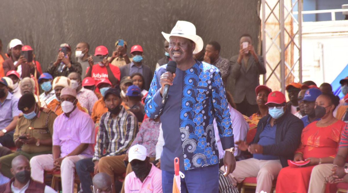 HonAliKorane's tweet photo. Addressed the ‘Azimio Mtaani Murang’a’ rally that was presided over by H.E @RailaOdinga at the Ihura Stadium, Muranga.
#AzimioMtaaniMuranga https://t.co/NHj6AA6hpY