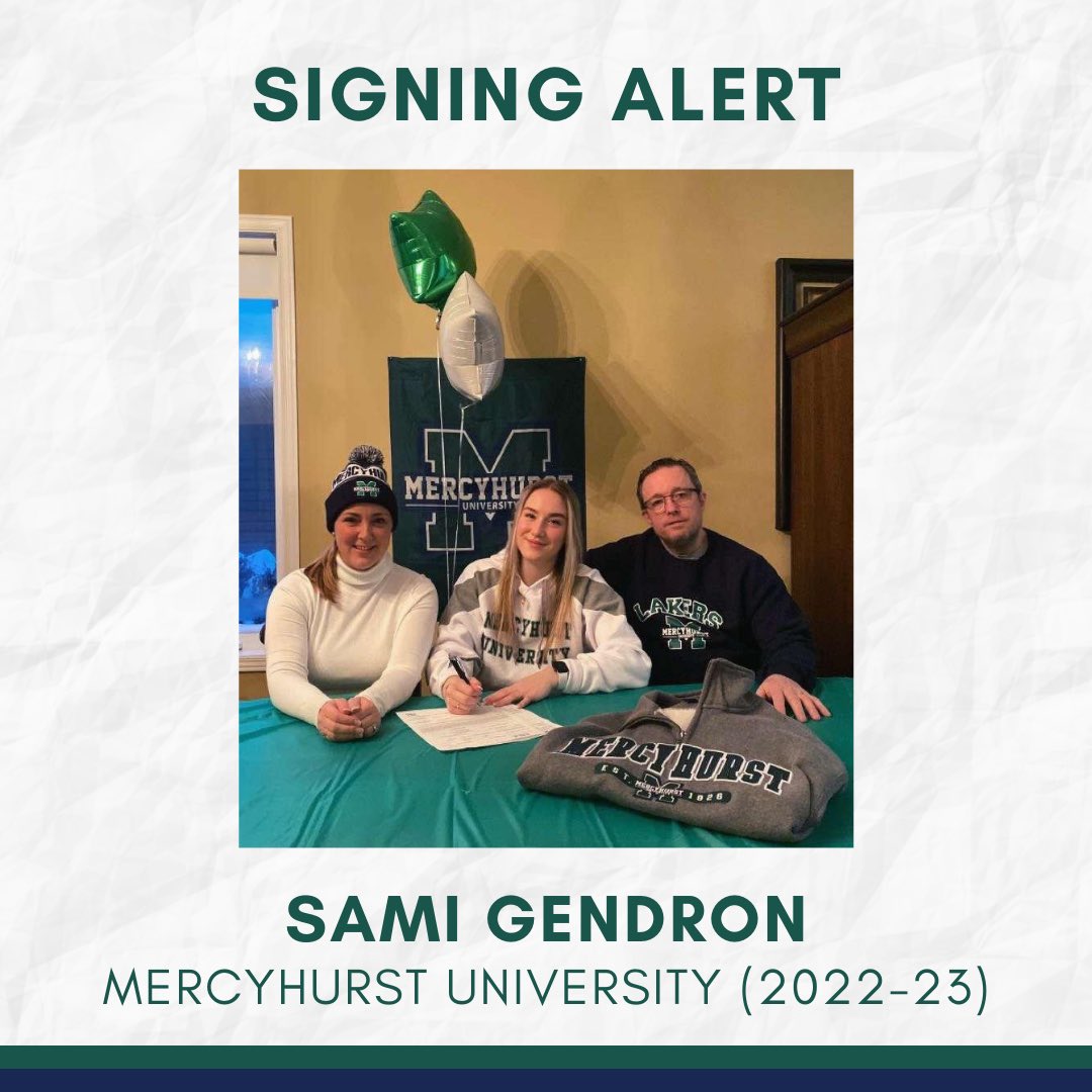Nepean Jr Wildcats (@nepjrwildcats) on Twitter photo It's official! Congrats to defence Sami Gendron (<a href="/GendronSami/">Sarah-Michelle Gendron</a>) on signing with Mercyhurst University! #WildcatProud It's official! Congrats to defence Sami Gendron (<a href="/GendronSami/">Sarah-Michelle Gendron</a>) on signing with Mercyhurst University! #WildcatProud