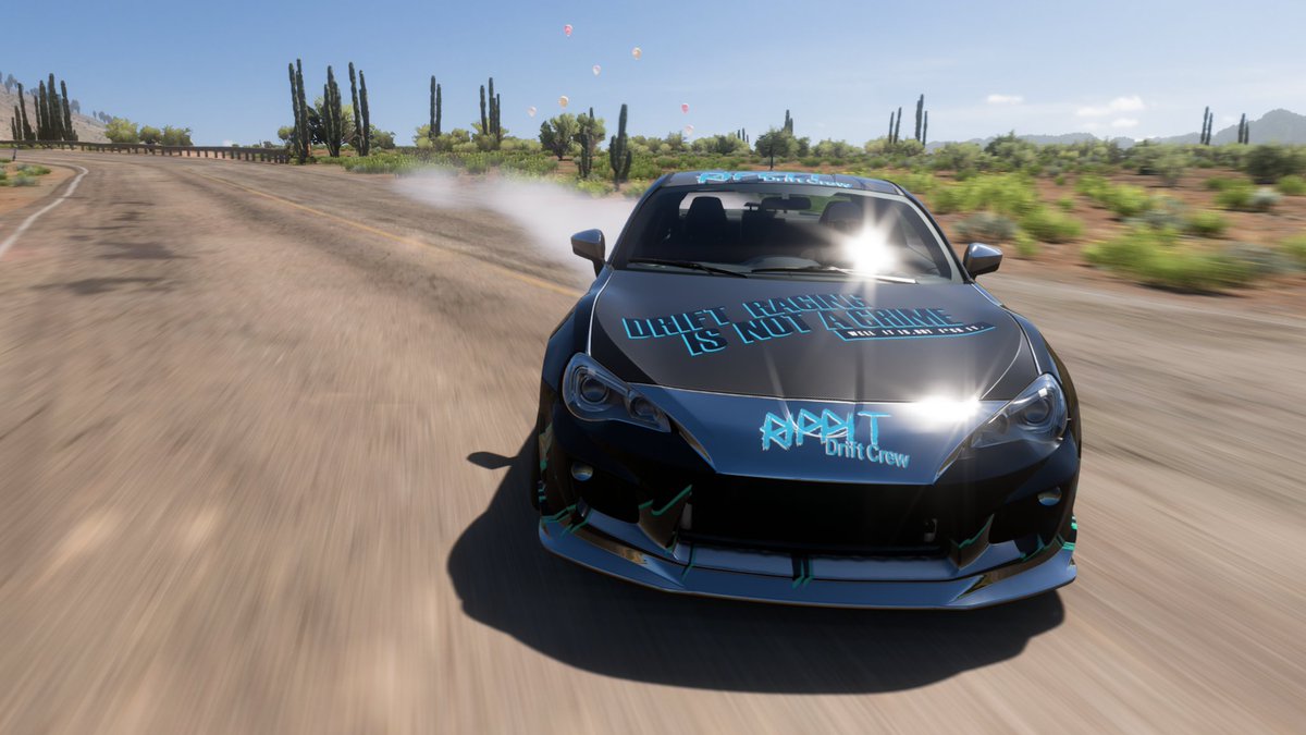 Raccoon_drift's tweet photo. New color combo. Changing the purple/green to freshen up. Just playing with the possibilities. What do you think what colors would fit our Drifters? #RIPPIT #forzahorizondrift #BRZ #JDM https://t.co/GPSYE9FNqr