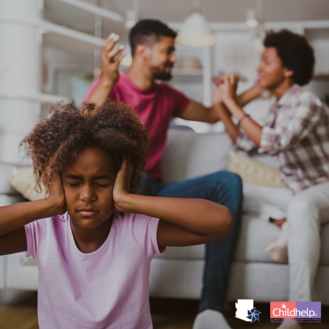 Childhelp's tweet photo. Domestic violence takes a toll on every family member. Emotional, verbal, and physical abuse can alter a child’s future even if a young observer is not the target. Learn more about how #domesticviolence can change the life of a child: https://t.co/vwm3dt63eW https://t.co/9vktuNtTVP