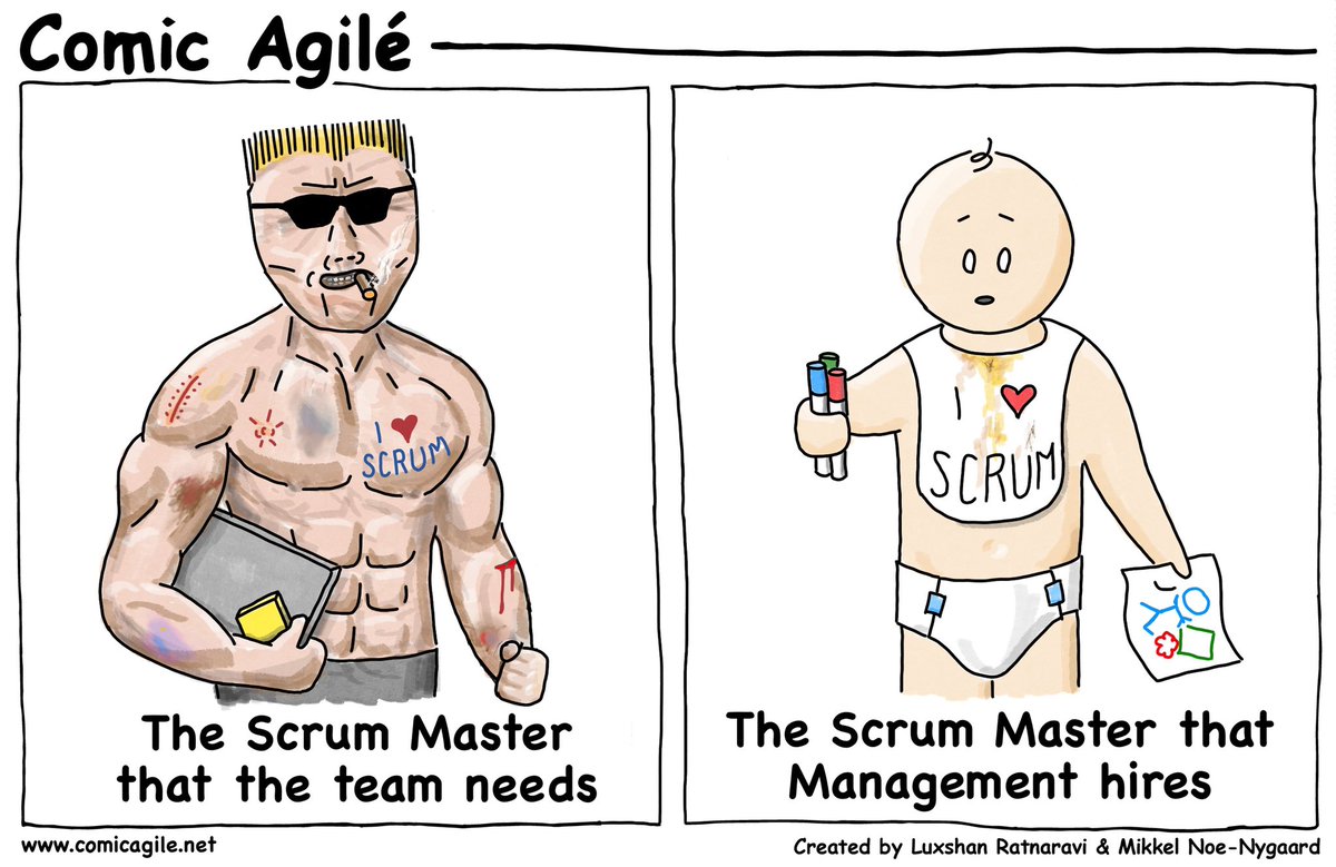 A good old classic from #ComicAgile