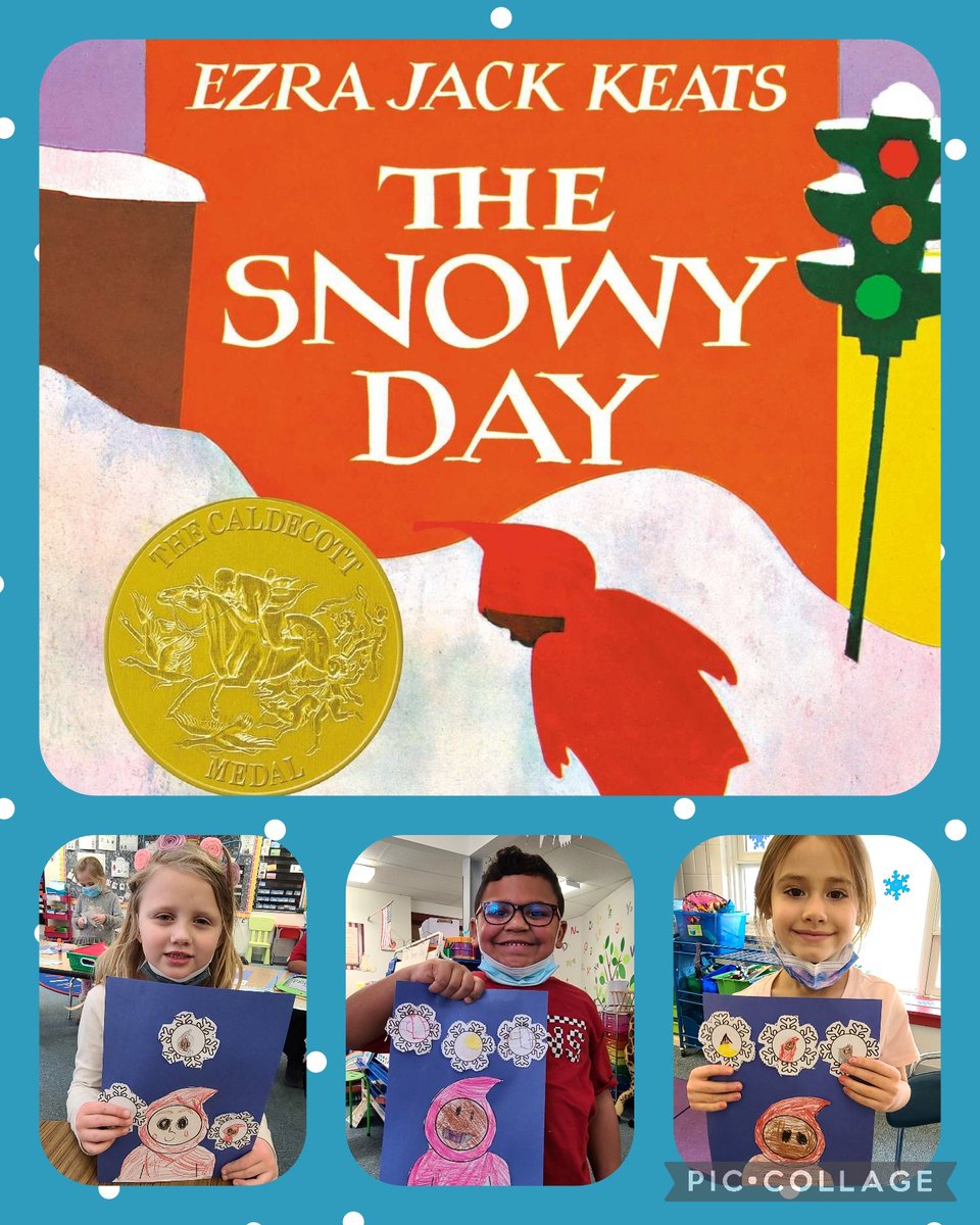 mrsjrocksk's tweet photo. We read The Snowy Day this week @SSSchoolWB and completed many fun and meaningful activities. We ended this week with a character craftivity 🤩 We even brought a snowball inside (like Peter) to tie into our States of Matter unit! #wbwildcats https://t.co/tdwm0zbgg9