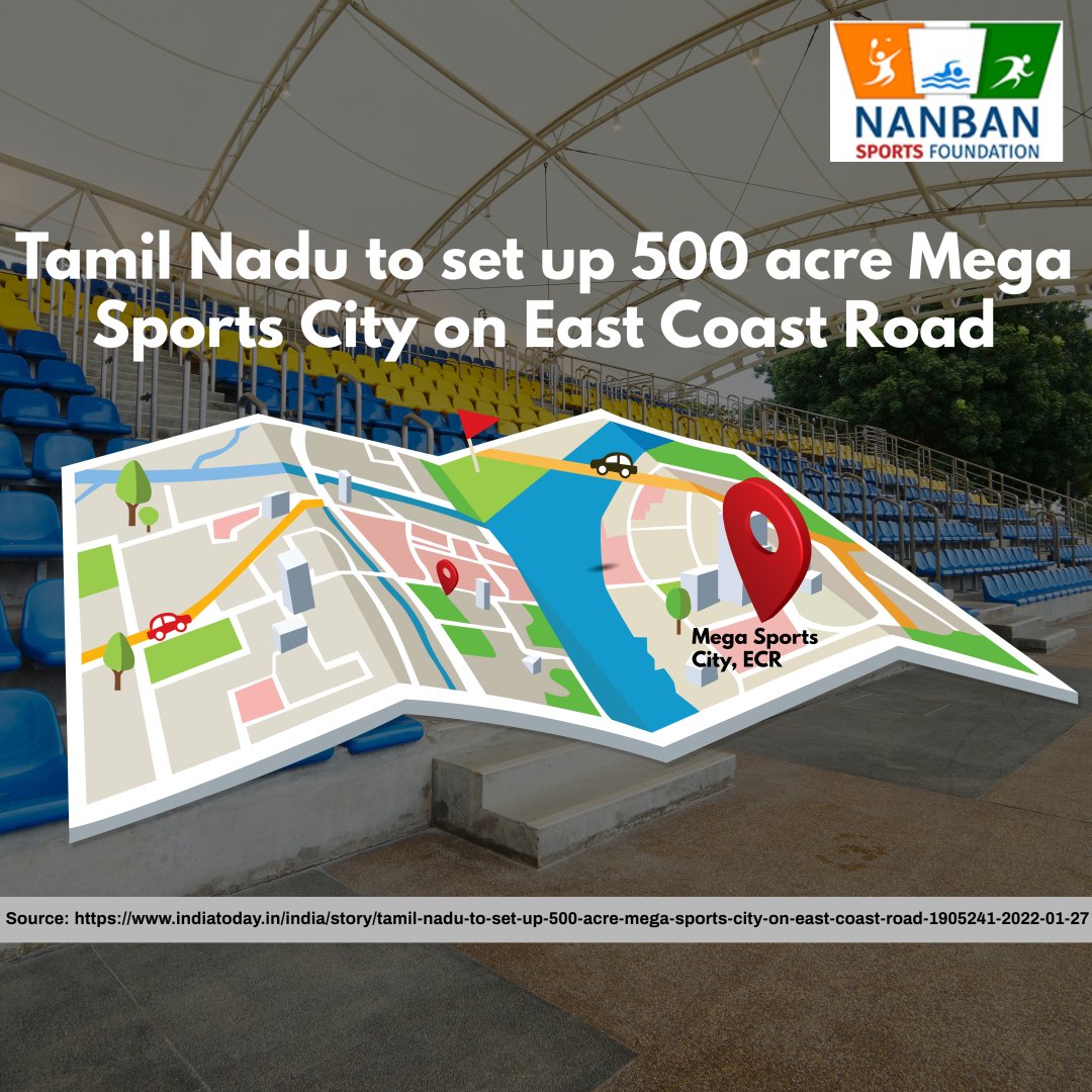 ksf_sports's tweet photo. Amazing initiative by @mkstalin, @SMeyyanathan and everyone in the Tamil Nadu Government! We look forward to many more such initiatives, which will accelerate the growth of sports in Tamil Nadu and India.

#Sport #sportsfacilities #sportscity #TamilNaduGovernment #SportsNews https://t.co/lHJ5J5pA04