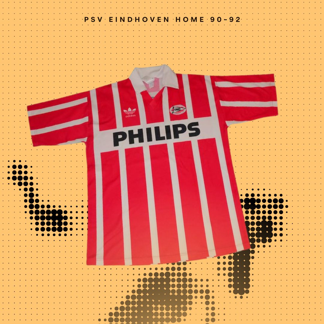 🔴 Romario era PSV ⚪️ 1990-92 PSV home shirt, made by adidas