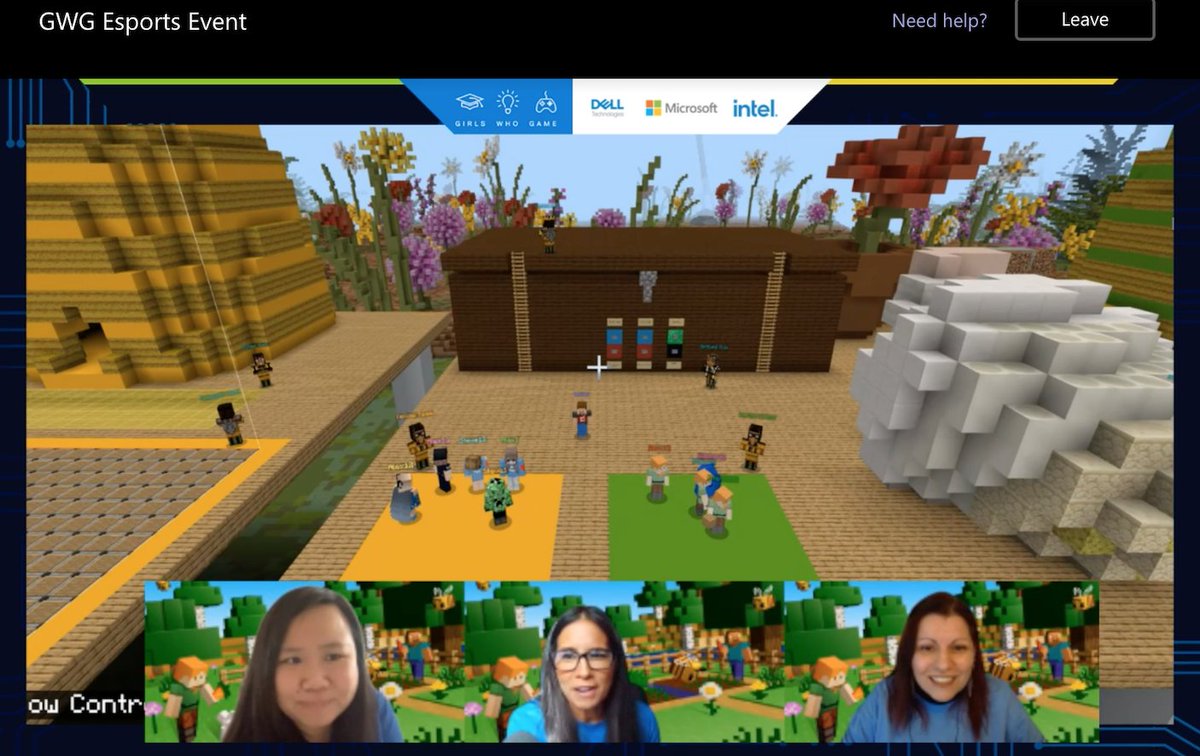 ZeliaMCT's tweet photo. #GirlsWhoGame🎮#Esports #MkaeAndModel
#Code2Create: Busy Bees Round 4 challenge > design a solution that future proofs the world’s honey bee population 📚problem solving &amp; creativity in build #STEM #GameOn #TransformEDU #MinecraftEDU @DellTech @MicrosoftEDU @intel @playcraftlearn https://t.co/VvpmvSaAOl