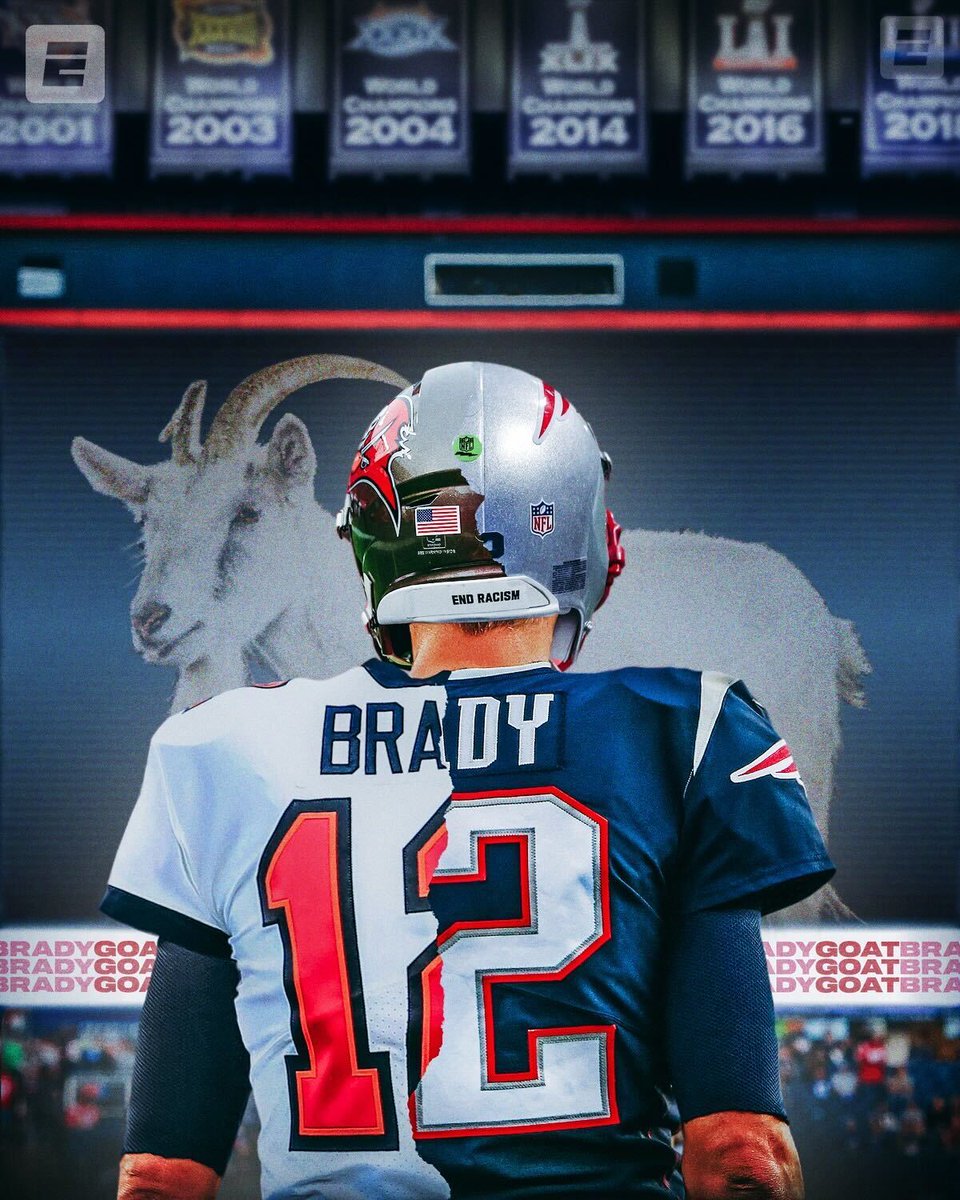 What a career for Tom Brady 🐐