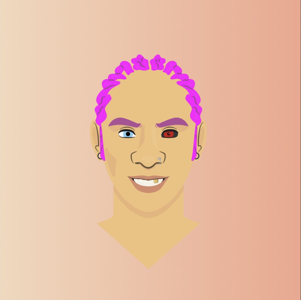 ballisticb's tweet image. #ONCHAINSATURDAY
With my #neonpink #conrows and #cyborg eyed #epic #avastars @AvaStarsNFT
