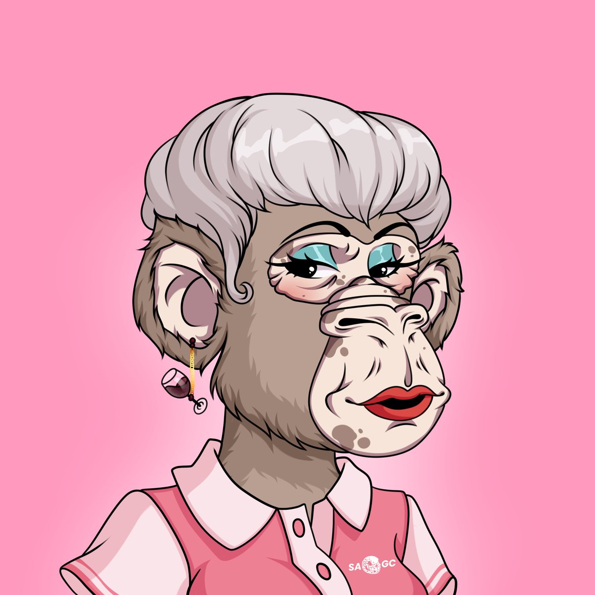 Grandma's here! 🍷