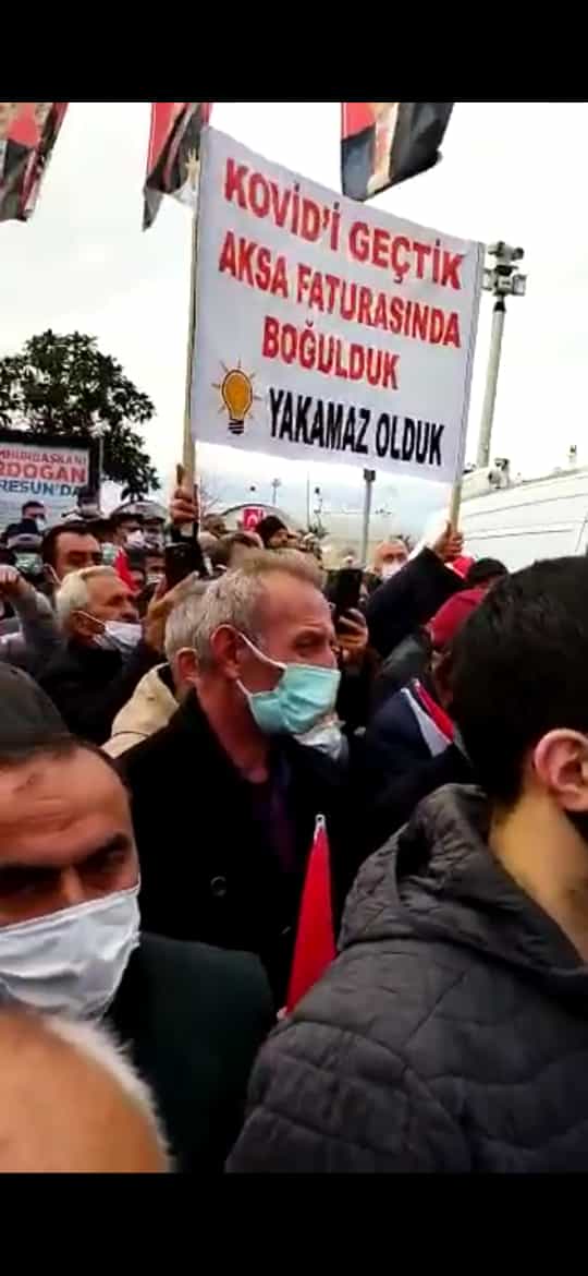 Giresun AKP mitingi..Herkes uyumuyor!