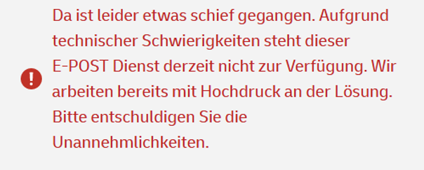 k0pernikus's tweet image. Da will man einmal in der Dekade wirklich mal einen Brief versenden, und dann das. #epost