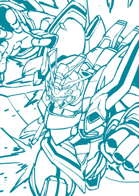 前に描いたゴッドフィンガーより少しでもかっこよくなるよう努力を重ねるのだ 