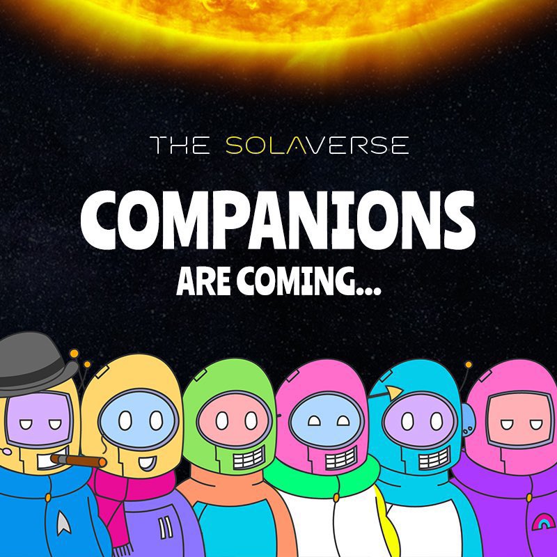 jabej_'s tweet photo. @TJBLFG @KingBach @the_solaverse @Companions_NFT Get yourself a #Companion4life. Theyβre gonna be a riot!
#NFT #ETH #4Life https://t.co/MPltFpkZEI