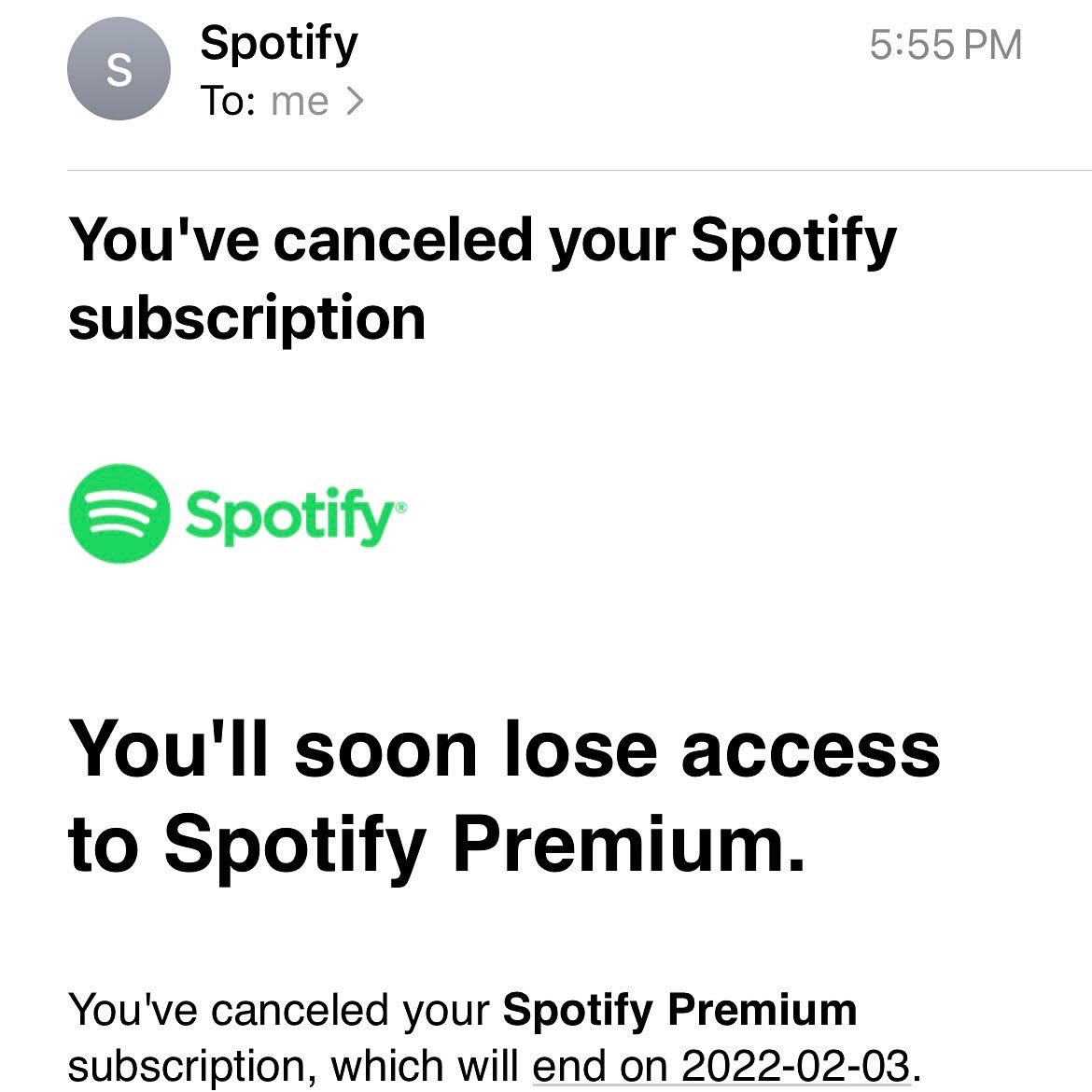 MatzohBall77's tweet photo. @SpotifyUSA @Spotify @themorganwade Sorry to leave your decent service. Will be back when you get rid of the misinformation and racism of Joe Rogan. https://t.co/M81Y3nuigO