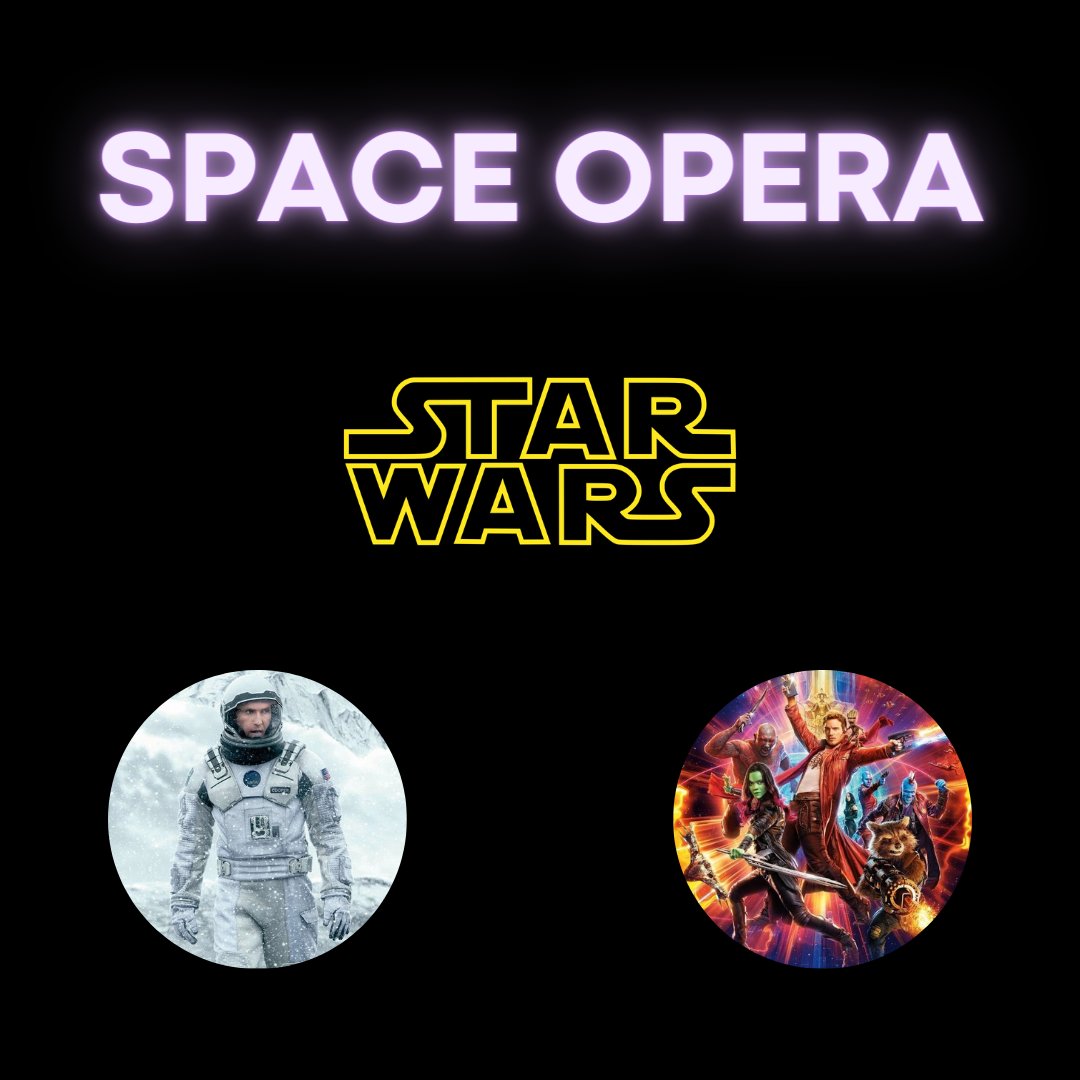 Certainement un des genres de #ScienceFiction les plus populaires. Batailles de vaisseaux, casques et combinaisons, le #SpaceOpera ! 🚀🛸

#MBADMB #TransfoNum #SciFi #Parallele