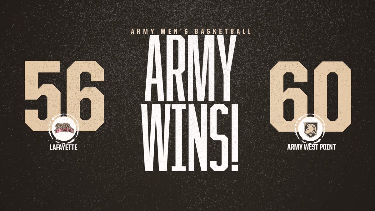 ArmyWP_MBB's tweet photo. A 7-0 run to close the game 😎
#GoArmy | #FightOnToVictory https://t.co/b9HdGTkcmf