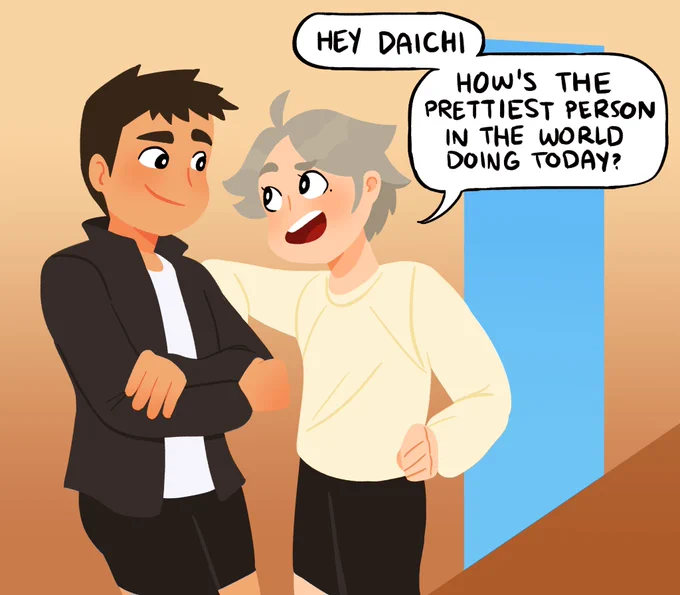 I should draw these guys more! #Daisuga #Tsukkiyama 