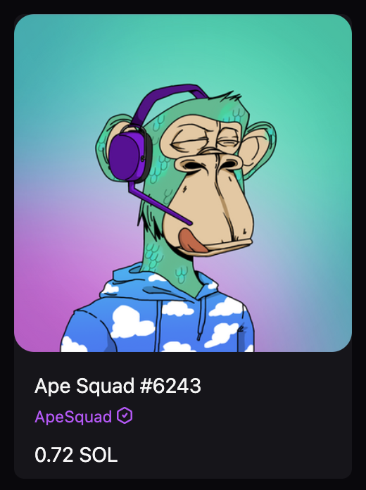 PixelRainbowNFT's tweet photo. ROOOFLLLL... sniped this guy for less than 1 $SOL! 
tip: #SolanaNFTs colored backgrounds in this collection are rare... bluesky hoodie, no brainer.  True wealth-building underway all day long today over here. https://t.co/rVDgRfIT5q
