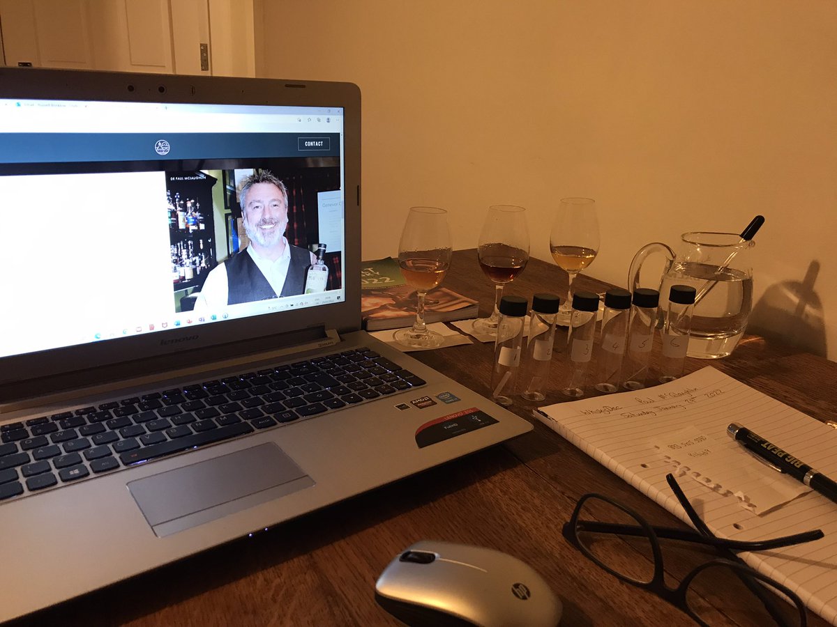 All set for an evenings education ahead of our inaugural Academy this March. Paul McLaughlin is one of our Masters. Few places remain on this fabulous week. Find out more at highlandwhiskyacademy.com