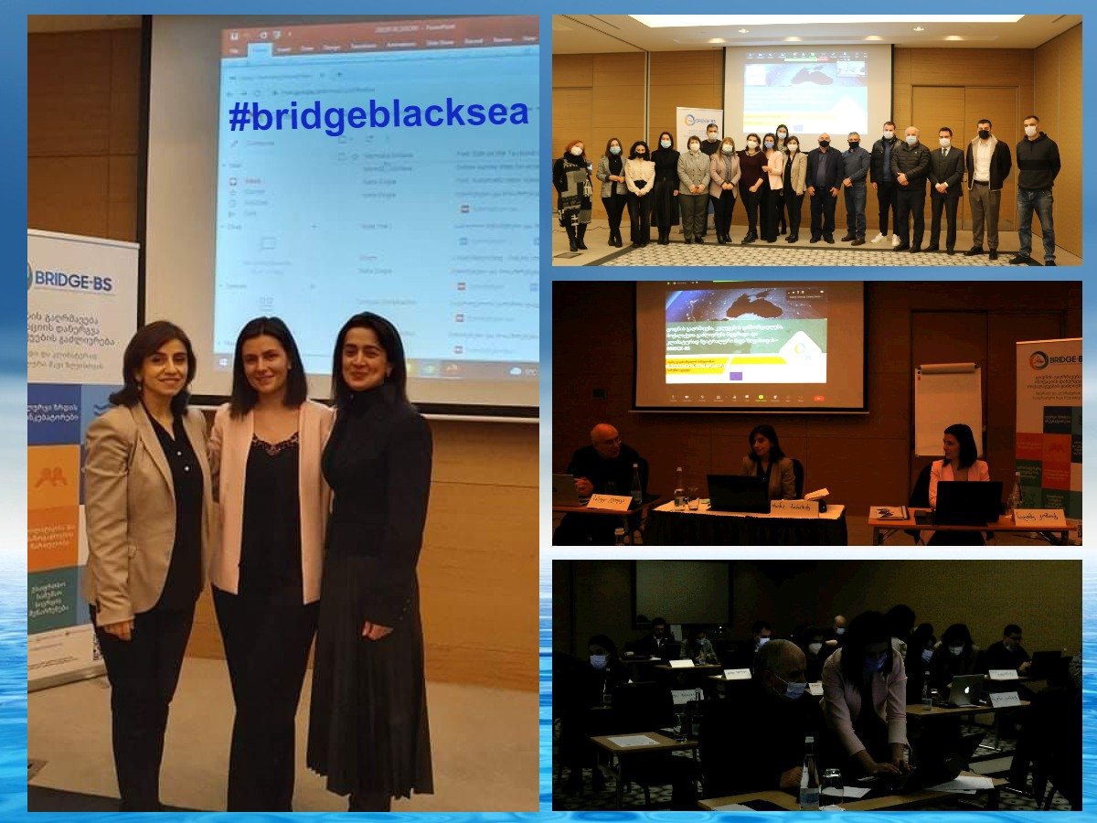 🤩 Do you know about #BRIDGEBlackSea and the initiative that aims to strengthen our 🌊Black Sea Region and Georgia in Research and Innovation in order to co-develop blue growth and a resilient ecosystem ⁉️ 
The initiative is supported by the🇪🇺European Union's HORIZON 2020 program