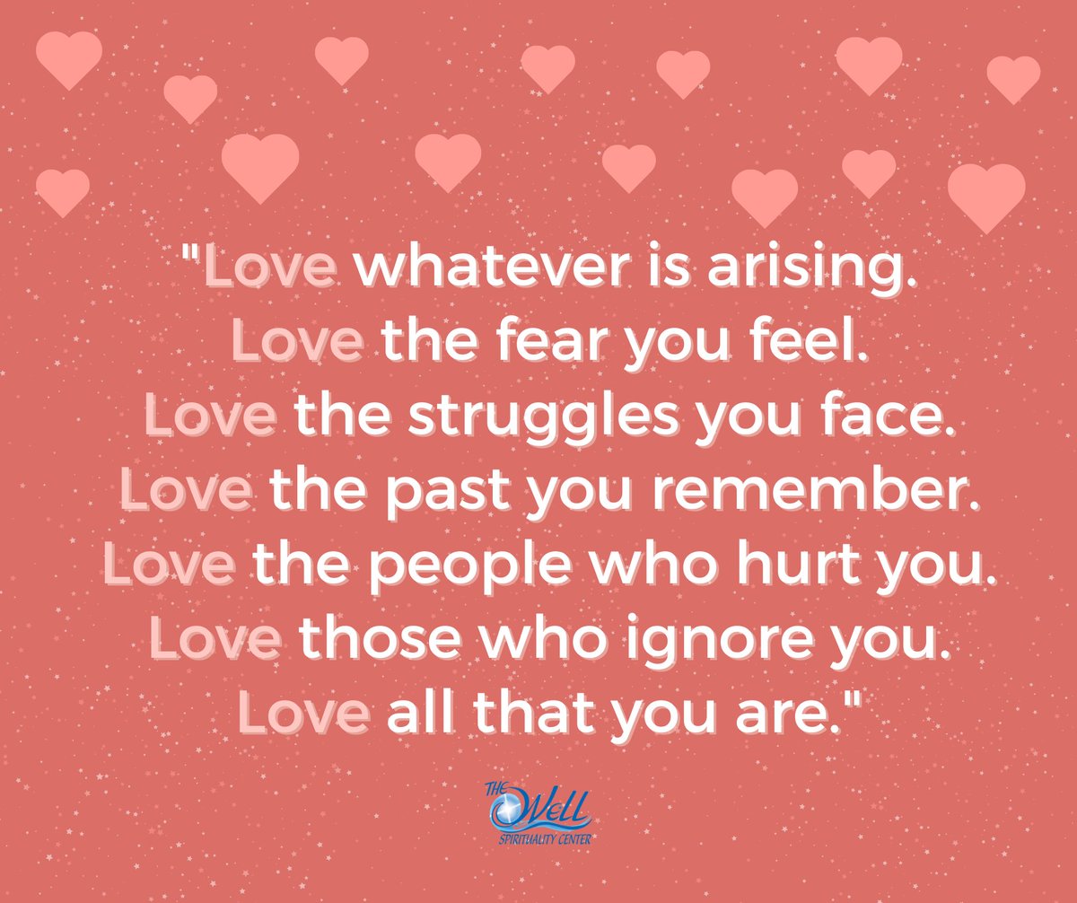 Every week, we come together for Prayerful Pause and remember to love above all else. We hope you all go into February with love ❤️ 

Join us for Prayerful Pause! Visit bit.ly/3k3oI1w