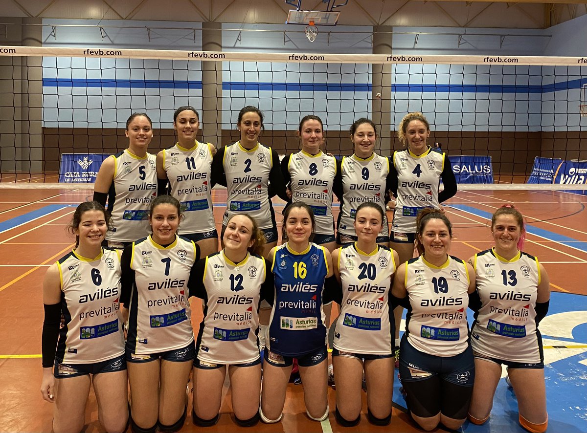 voleycurtidora's tweet photo. Victoria de @voleycurtidora @DeportesUniovi  por 3-0 frente a @usalvoleibol en el partido de la 14º jornada de Liga de Primera División Nacional Femenina de la @RFEVB 

#SomosVoleibol #vamoscurti #FundaviTeams @fvbpa #JugamosPorLaIgualdad https://t.co/c52GWA6vyL