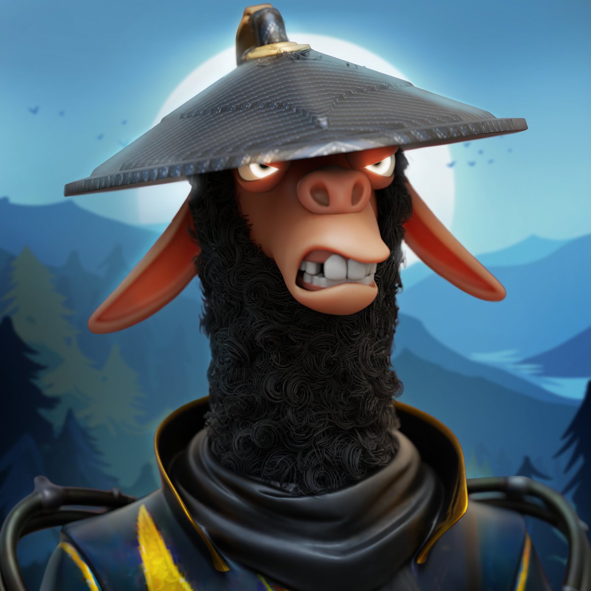 spacegigx's tweet image. Hello world, My name is Kaminari-Llama - one of the 100 lost llamas who recently found their home. I am the protector of the Llama herd and recently joined with other #laidbackllamas. I am living a quiet life on Etherium block but you can find me on #opensea.
@LaidBackLlamas