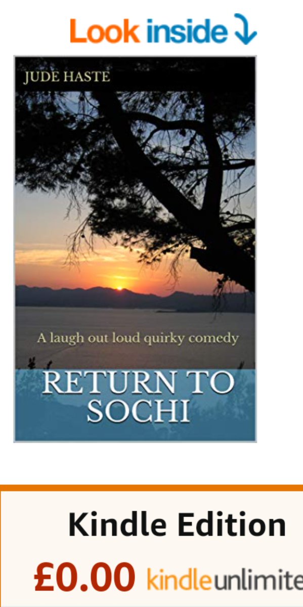 Check this out at Amazon Return to Sochi: A laugh out loud quirky comedy amazon.co.uk/dp/B082H1ZRFY/… #love to #laugh #mentalhealth matters #Kindle 
read.amazon.com/litb/B082H1ZRF… free on #KindleUnlimited #books