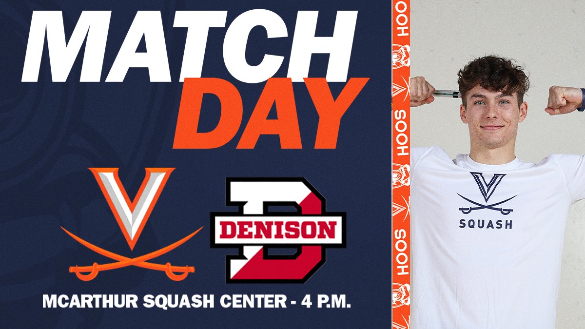 𝙈𝙖𝙩𝙘𝙝 𝘿𝙖𝙮. It all comes down to this!

🆚 vs Denison
📍 McArthur Squash Center
⏰ 4 p.m.
📊wahoowa.net/3HcoUWp
📺wahoowa.net/31AatvH

#GoHoos⚔️
