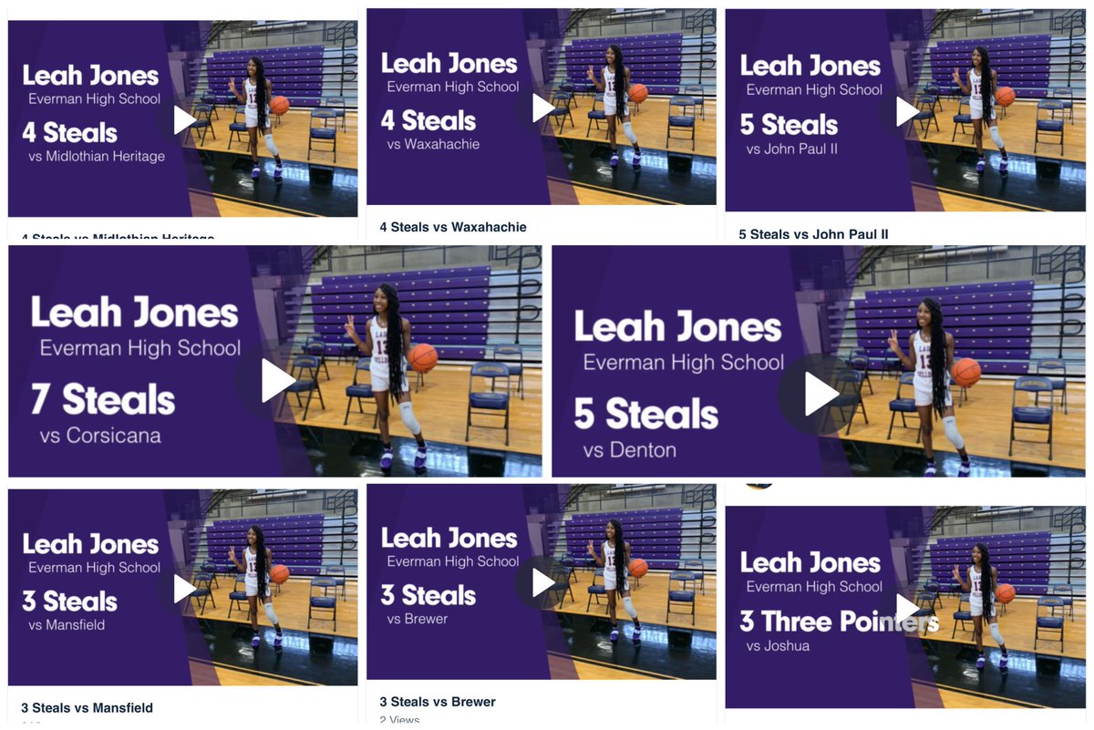 Preseason steals &amp; currently leading my district in steals ⭐️ !!