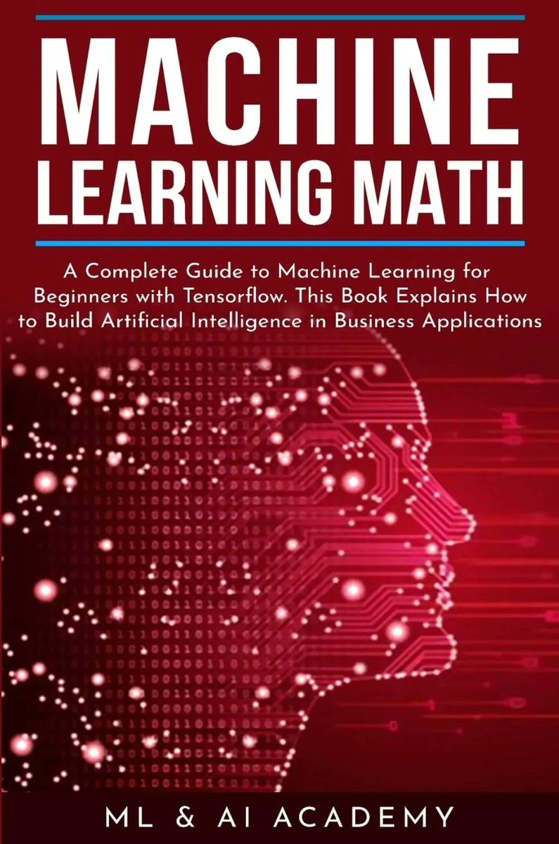AI Best: Machine Learning Math. #BigData #Analytics #DataScience #AI #MachineLearning #IoT #IIoT #PyTorch #Python #RStats #TensorFlow #Java #JavaScript #ReactJS #GoLang #CloudComputing #Serverless #DataScientist #Linux #Programming #Coding #100DaysofCode 
bit.ly/2ZsX7jH