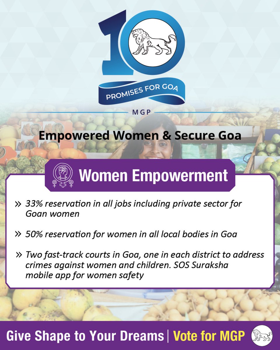 DhavalikarDMGP's tweet photo. #VoteForMGP
#NavyaGoeankNaviYuti
#GoaElections2022 https://t.co/xs3nsv7KSC