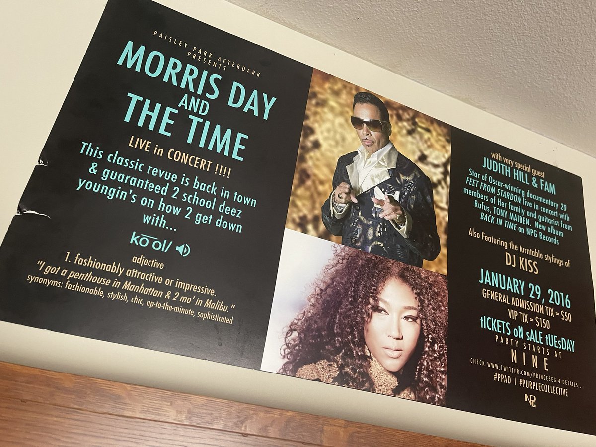 katvan0522's tweet photo. #PRINCE4EVER 💜 that was funky good time @Judith_Hill 💜 @TheMorrisDay 💜 @theoriginal7ven 💜 #timeisatrick   Sending you all smooches, hugs, peace, love and light 💜 https://t.co/I82v2w3oXO